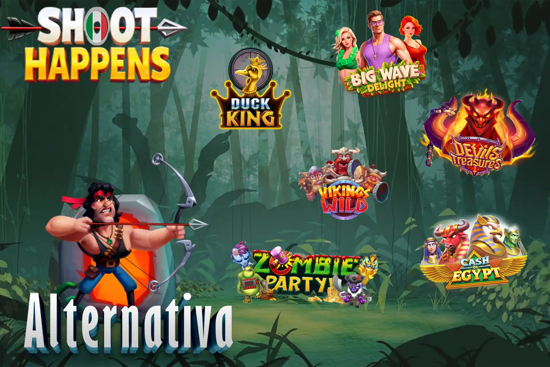 Giochi con un gameplay dinamico ed emozionante simile a Shoot Happens